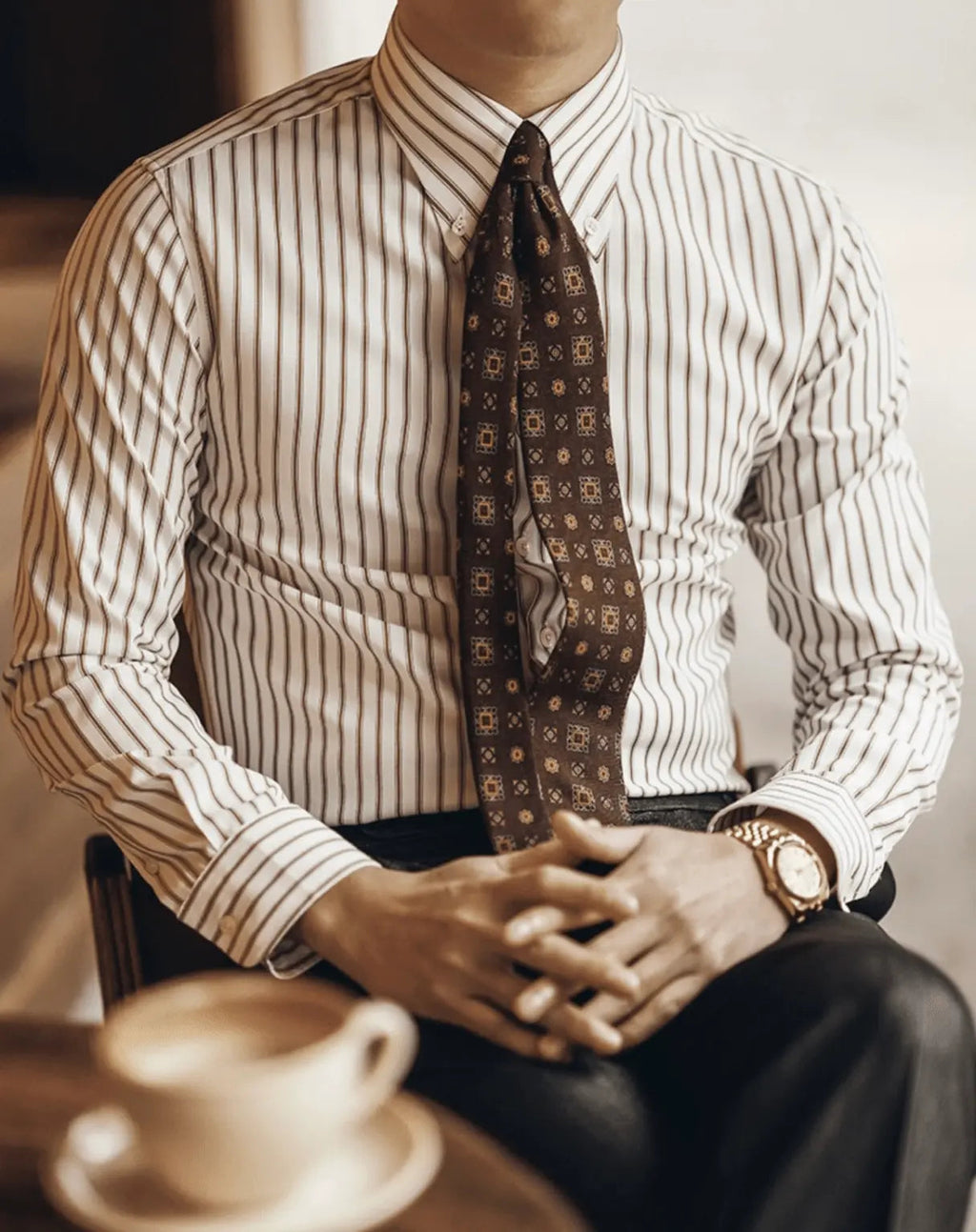 Vanguard Retro Striped Shirt