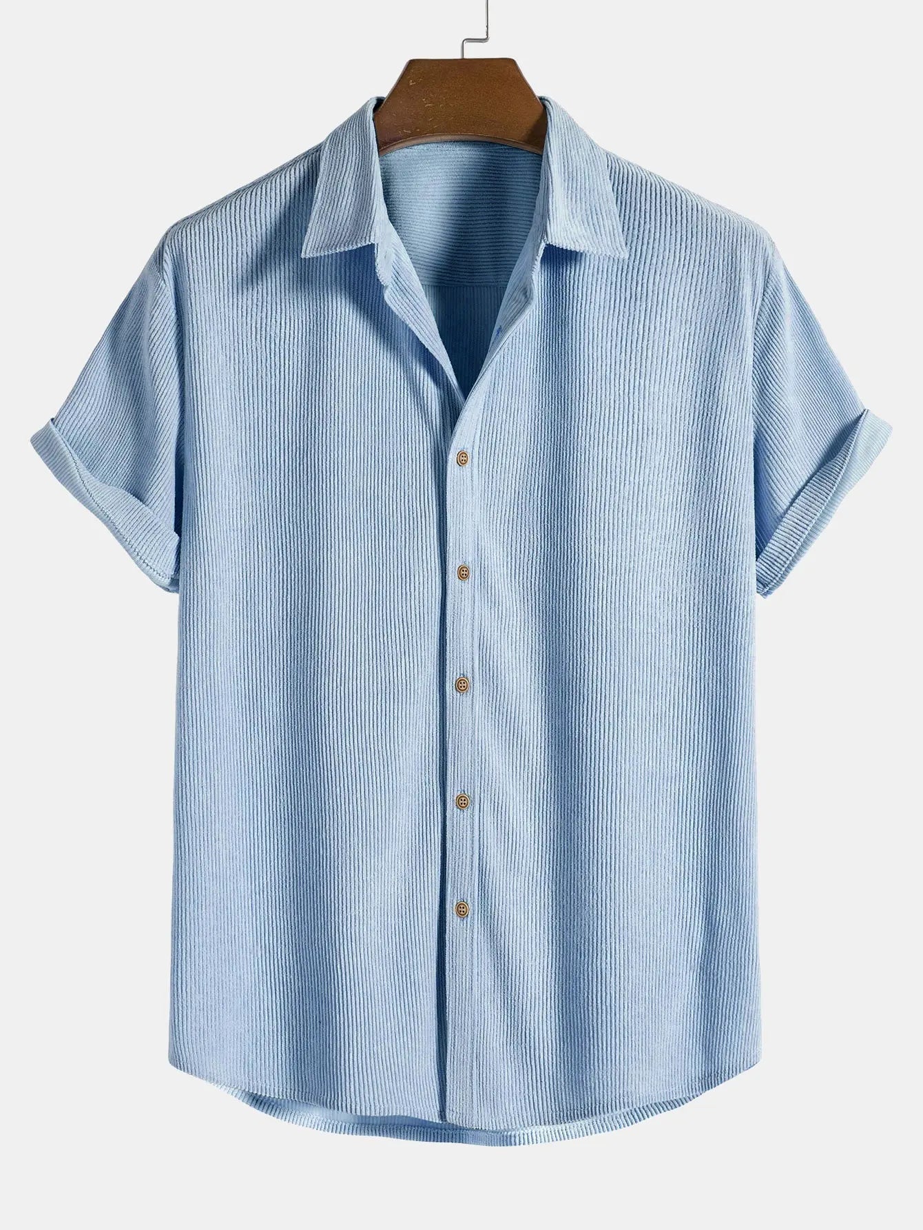 Sleek Corduroy Shirt