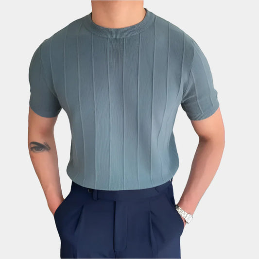 Adriano Ribbed T-Shirt