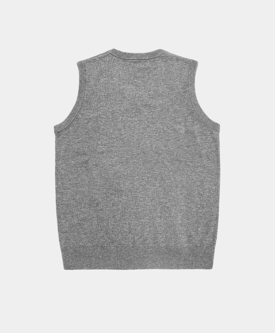 Pure Cashmere V-Neck Knit Vest