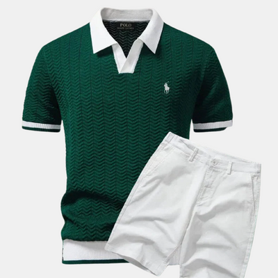 Ralph Lauren Old Money Polo Shirt + Shorts Set
