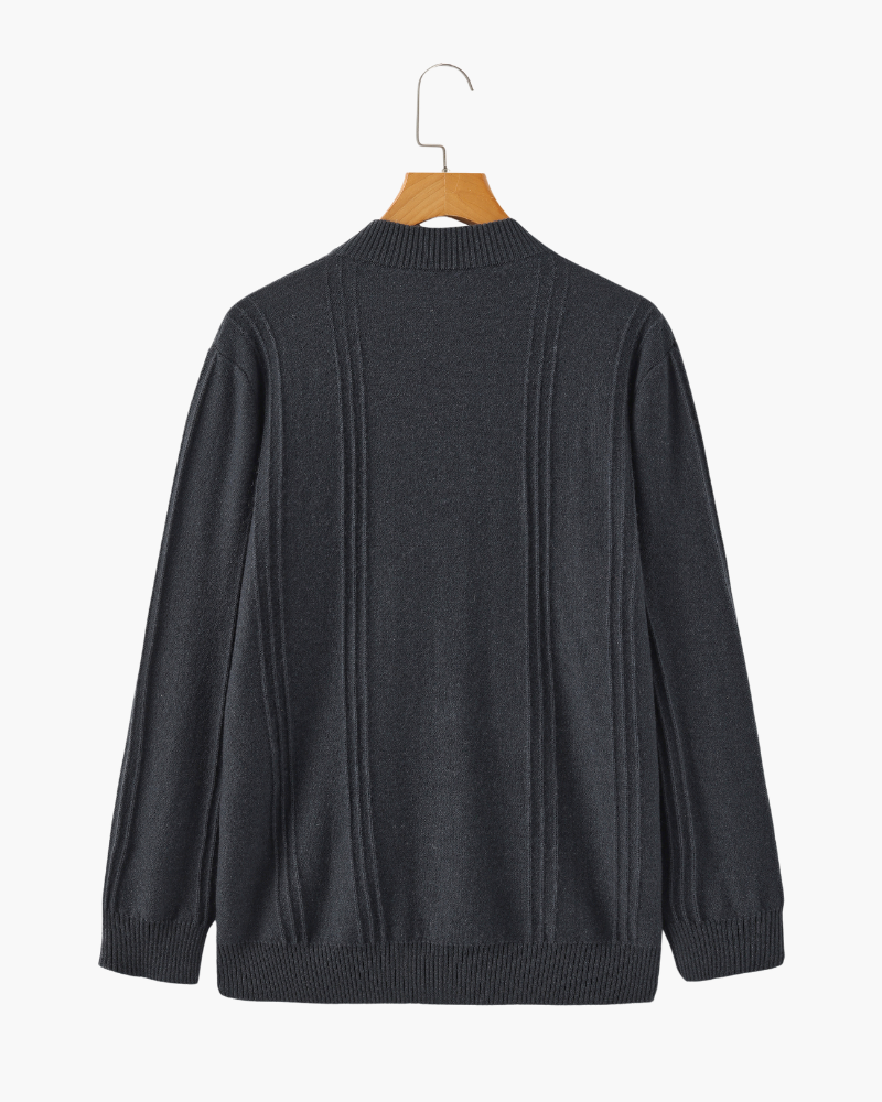 Pure Comfort Cashmere Half Zip