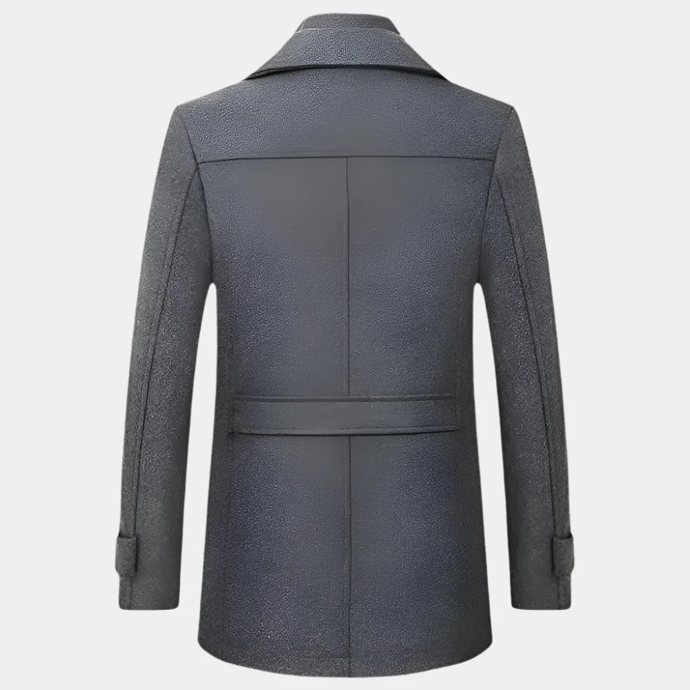Premium Virgin Wool Overcoat