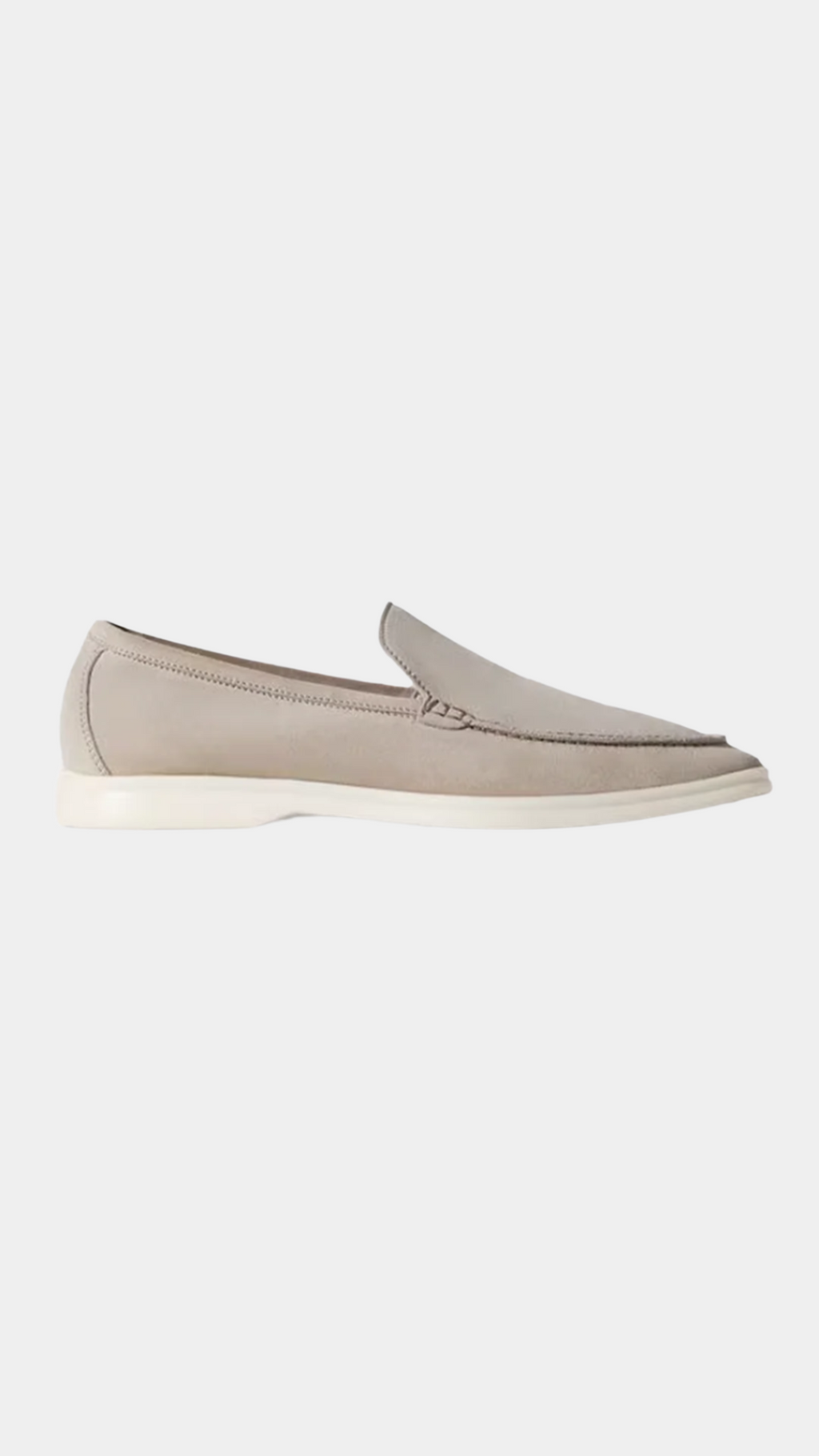 Light Grey Luxury Loafers