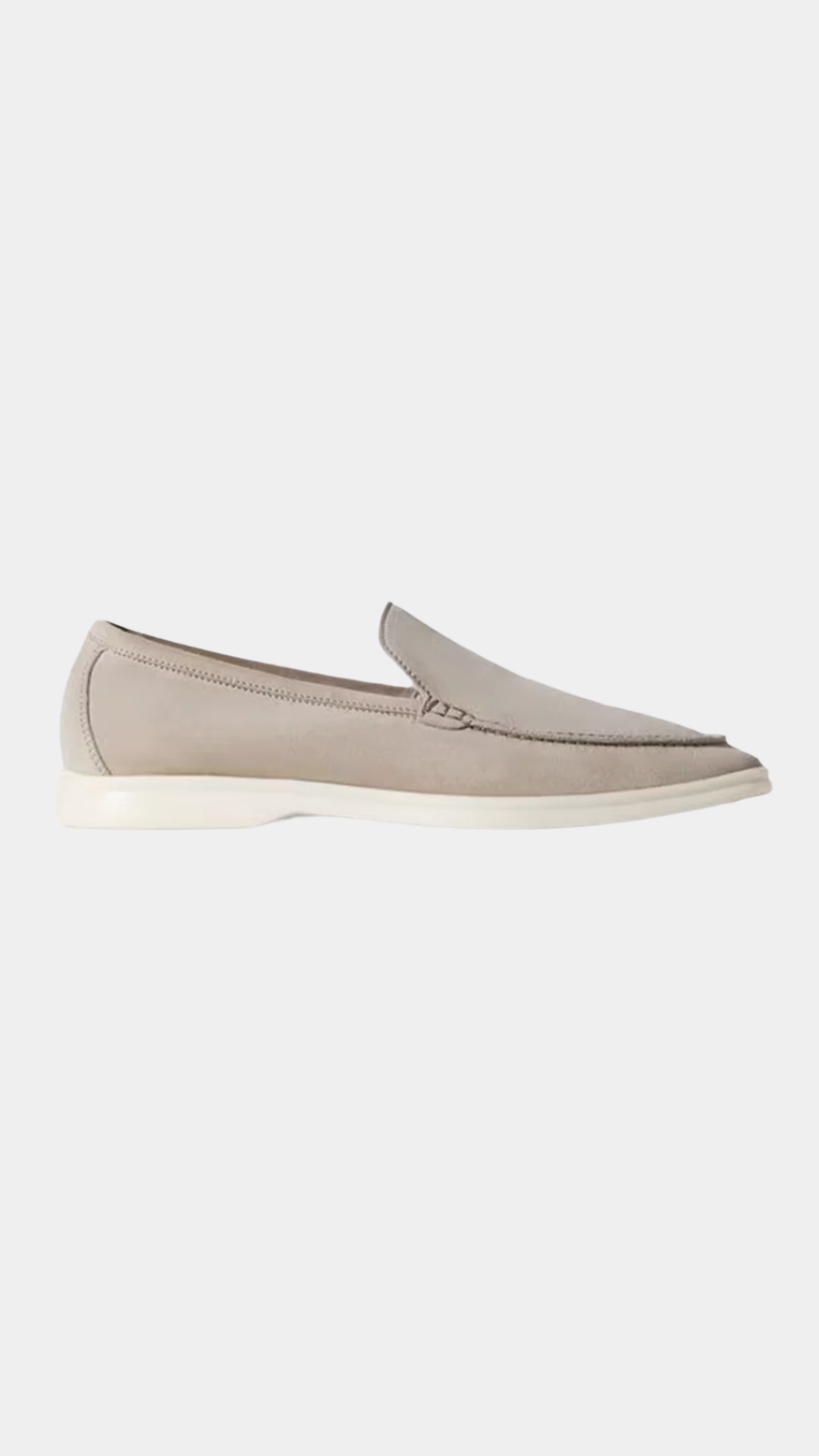 Light Grey Luxury Loafers