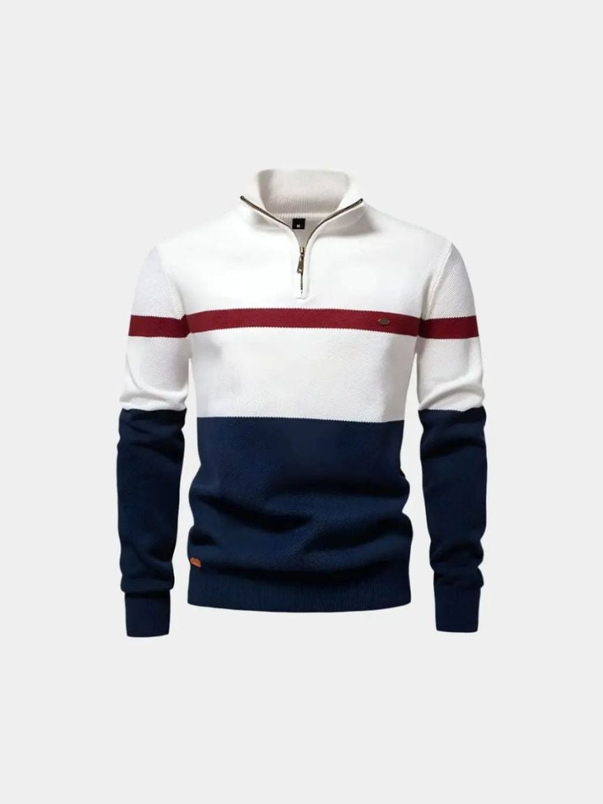 The Royal Quarter-Zip Sweater