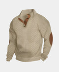 Regal High Collar Knit Pullover