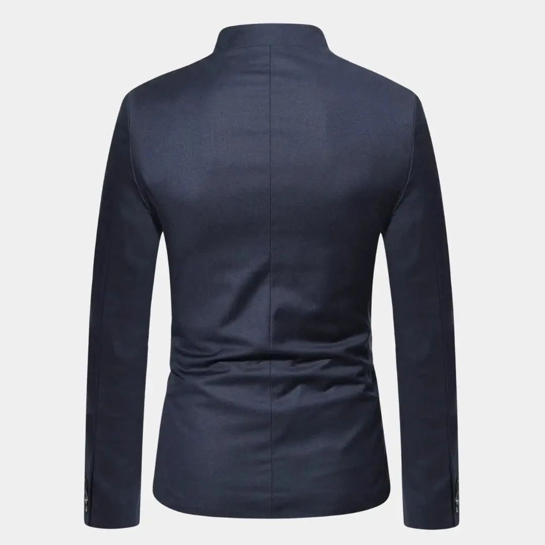 Regal Crest Collar Jacket