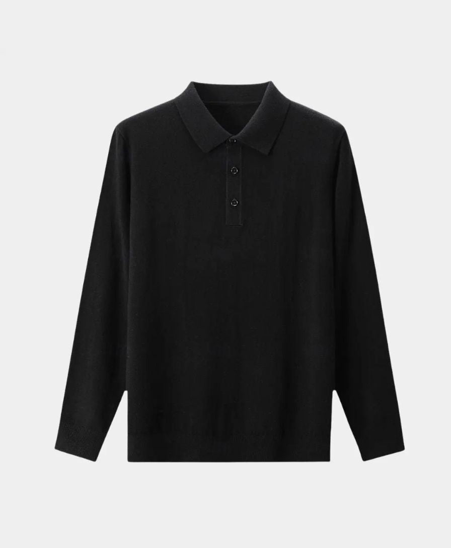 Giovanni Wool Knit Polo