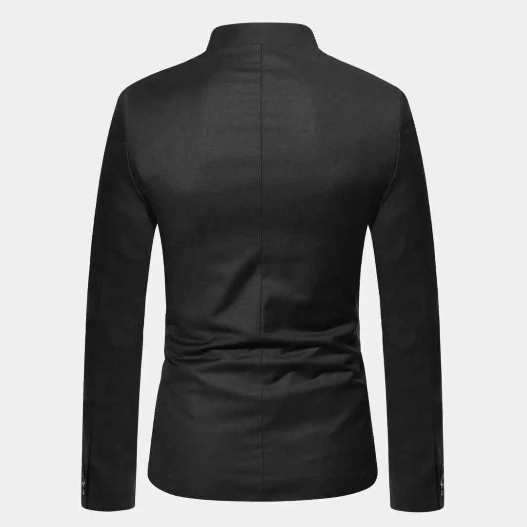 Regal Crest Collar Jacket