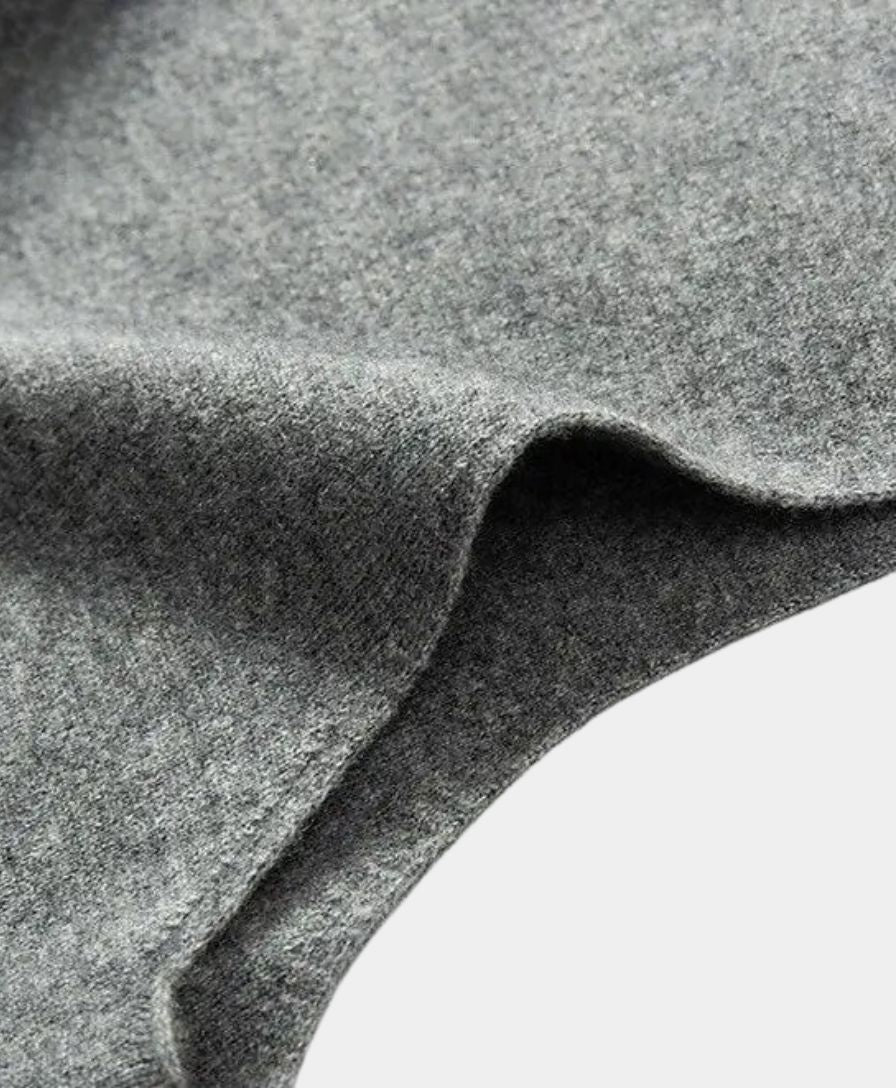 Premium Cashmere Button-Up Vest