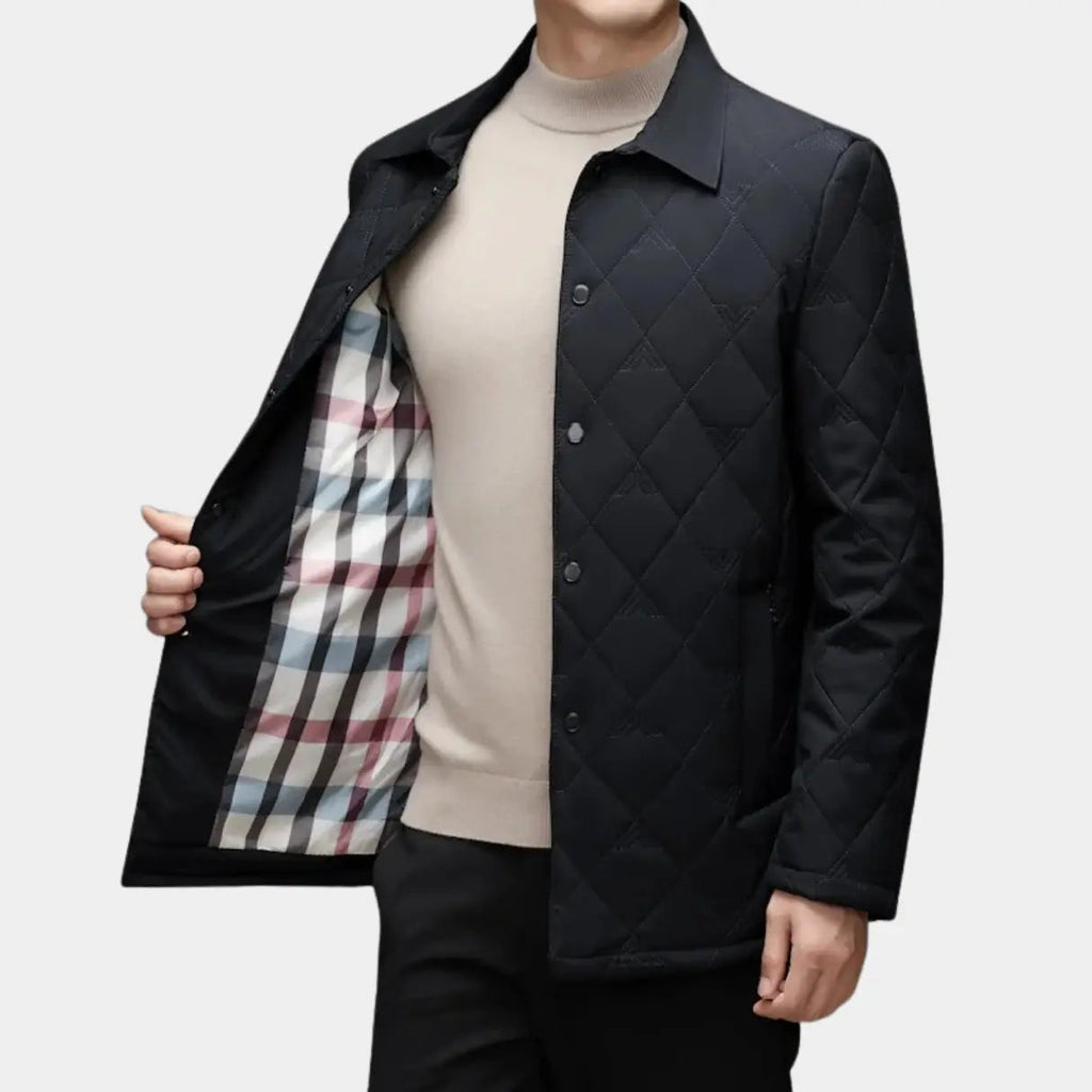 Regal Luxe Layered Jacket