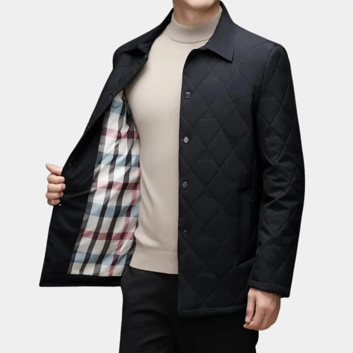 Regal Luxe Layered Jacket
