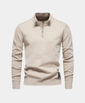 The Luxe Half-Zip Knit Sweater