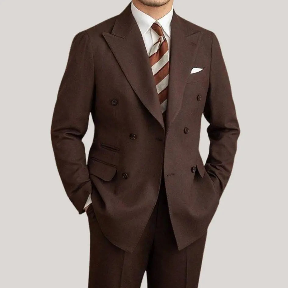Belvedere Gabardine Suit (Jacket + Trousers)