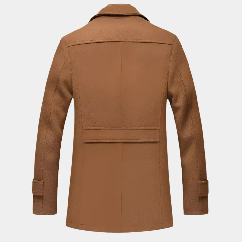 Premium Virgin Wool Overcoat