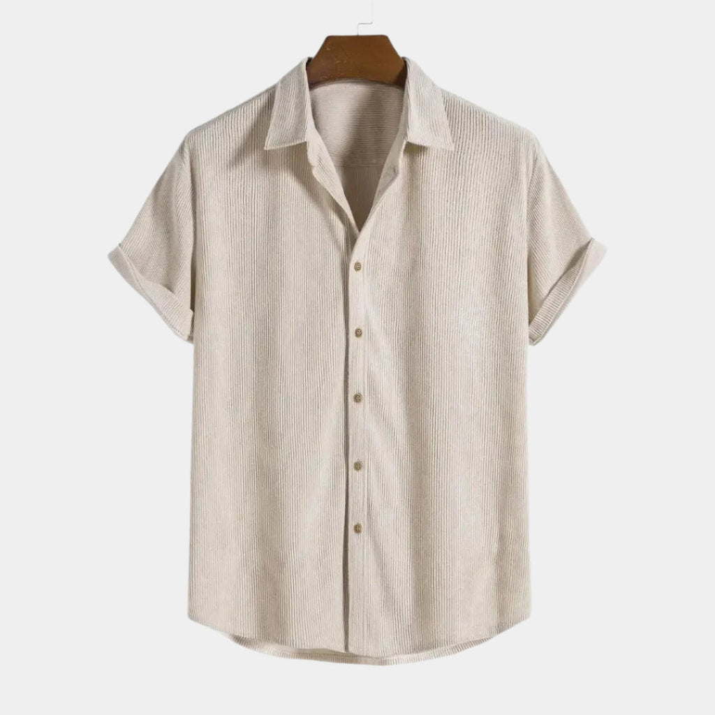 Sleek Corduroy Shirt