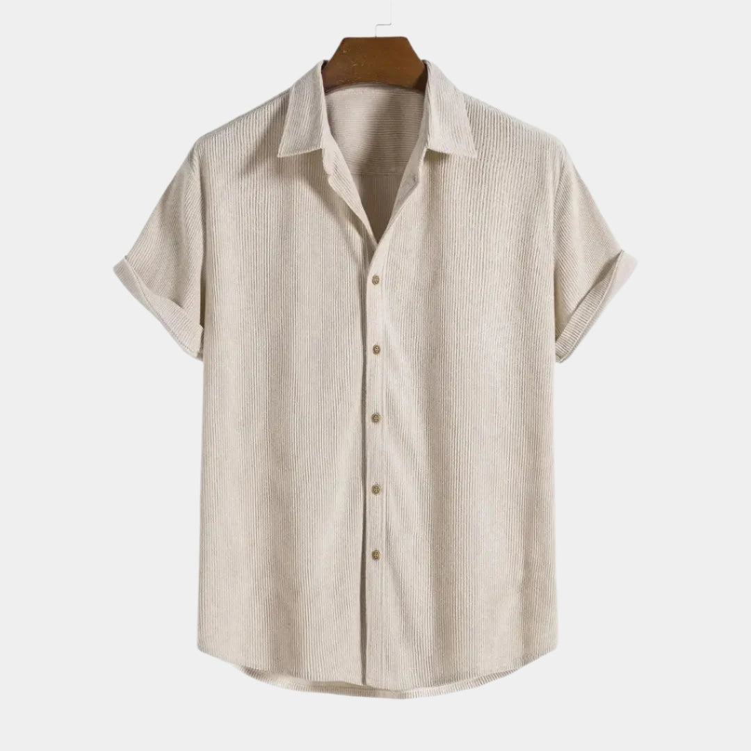 Sleek Corduroy Shirt