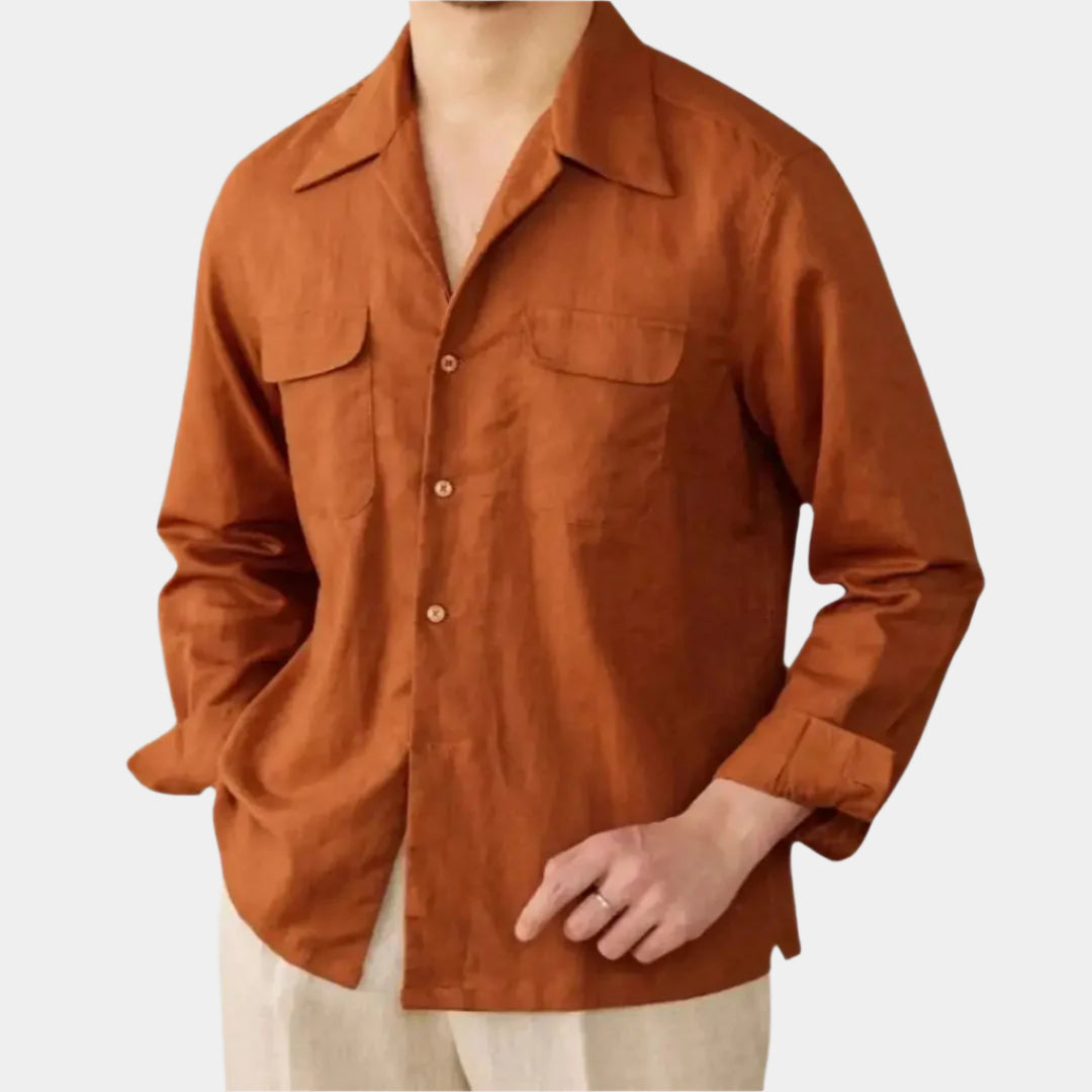 Luxe Elegance Long Sleeve Shirt