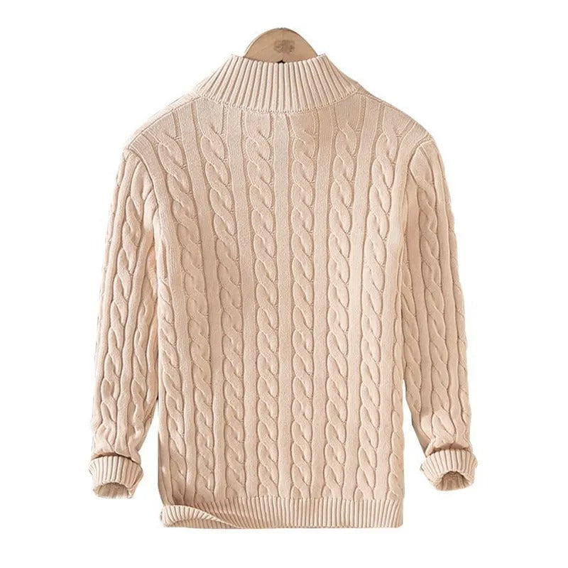 Timeless Half-Zip Sweater