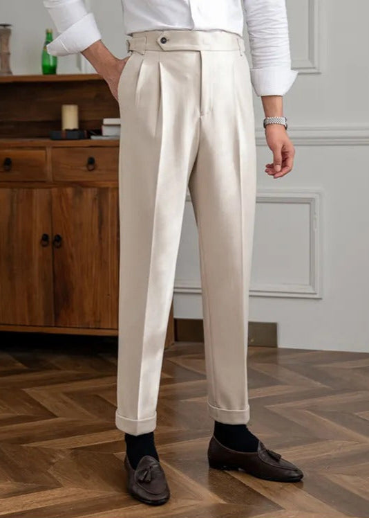 Torino High-Waisted Trousers