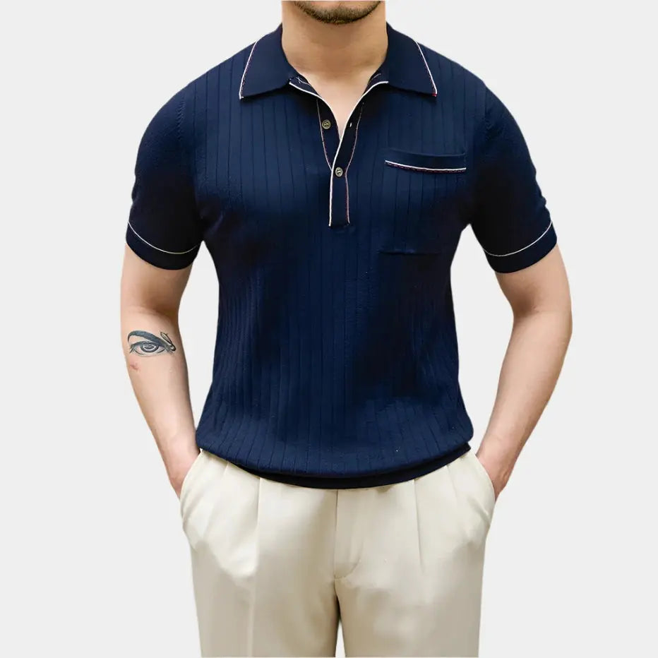 Stefano Knit Polo Shirt