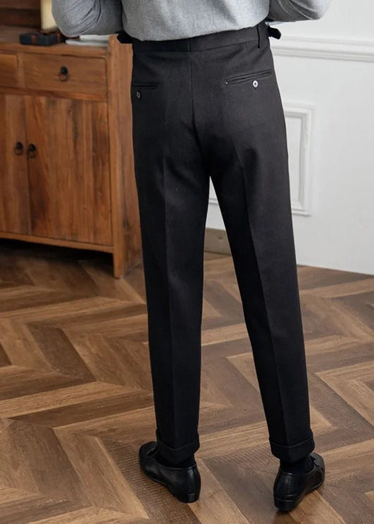 Torino High-Waisted Trousers