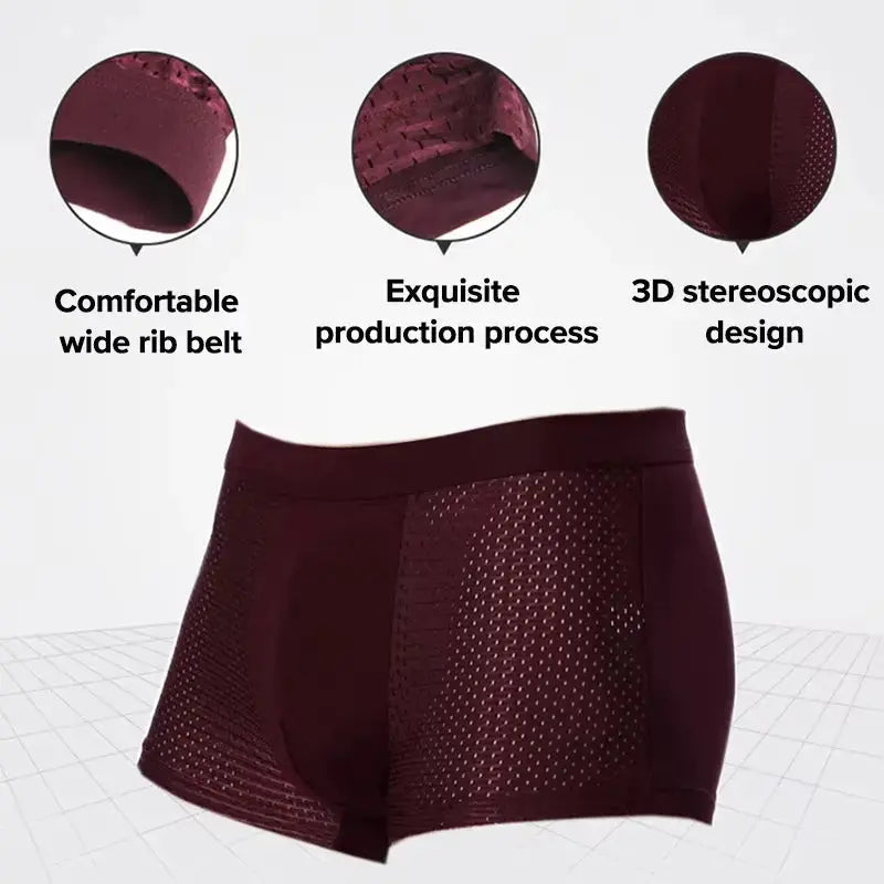 Bamboo Fiber Boxer Shorts