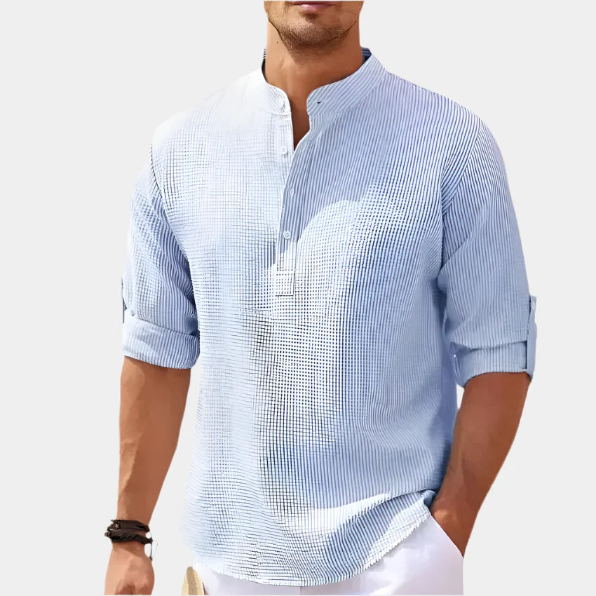Marseille Casual Henry Long Sleeve