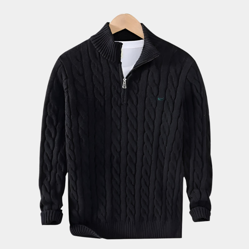 Timeless Half-Zip Sweater