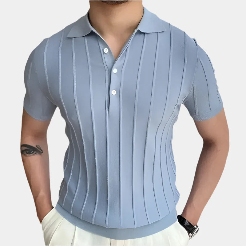 Salvatore Knit Polo Shirt