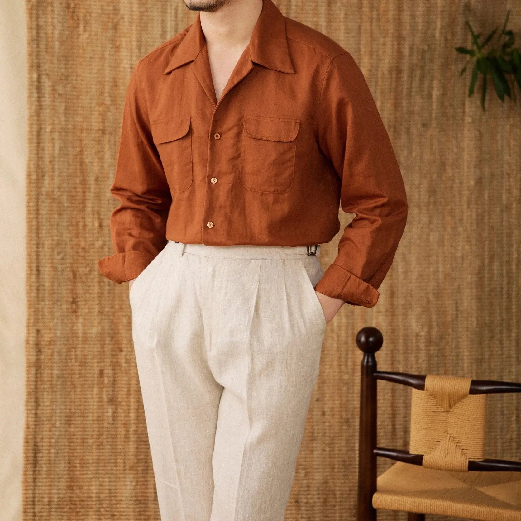 Luxe Elegance Long Sleeve Shirt