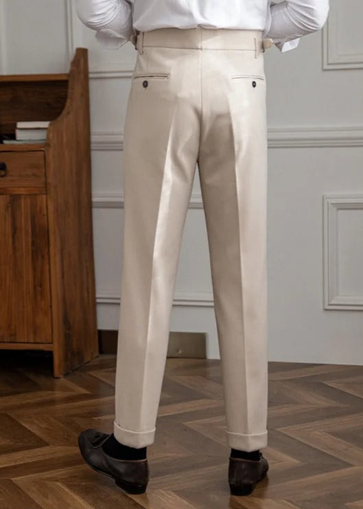 Torino High-Waisted Trousers