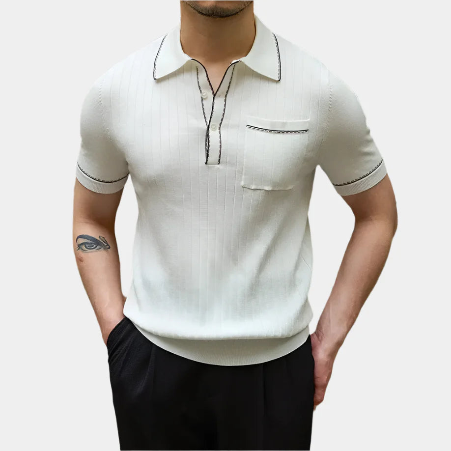 Stefano Knit Polo Shirt