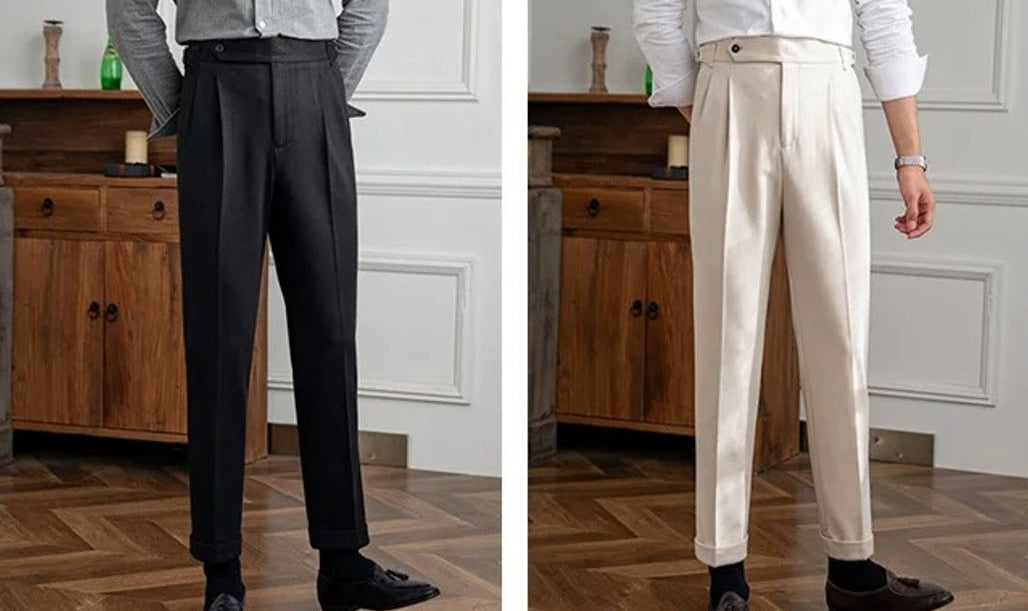 Torino High-Waisted Trousers