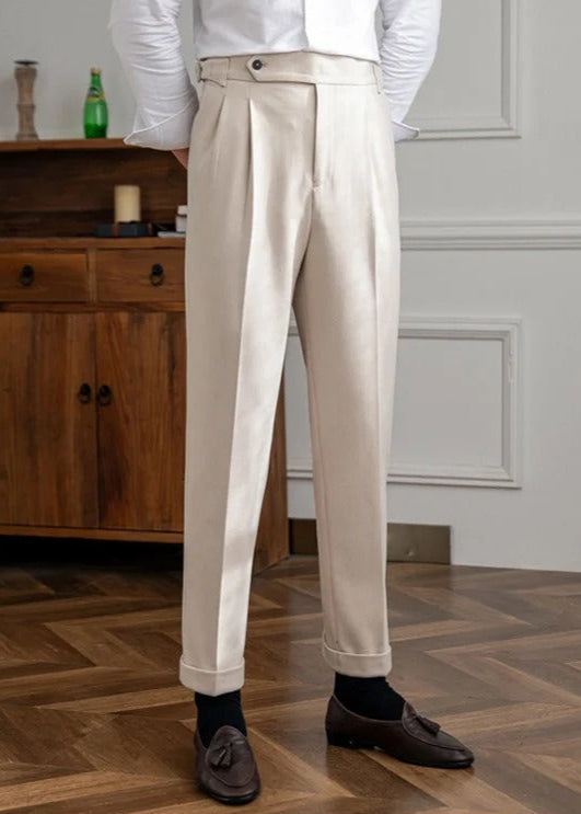 Torino High-Waisted Trousers