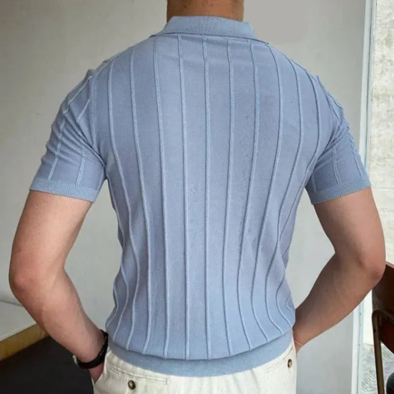 Salvatore Knit Polo Shirt