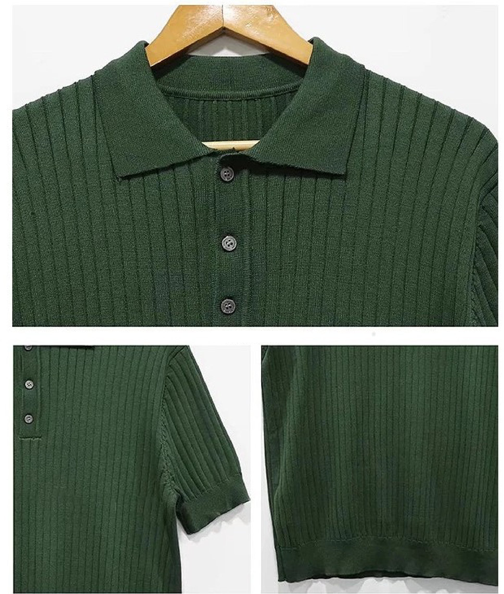 Emiliano Retro Knit Polo