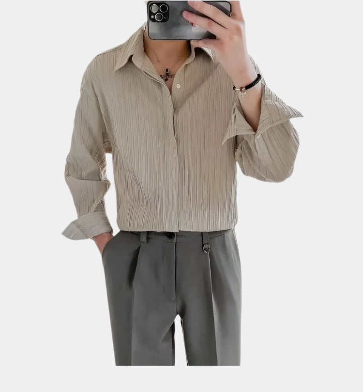 Vintage Long-Sleeved Shirt