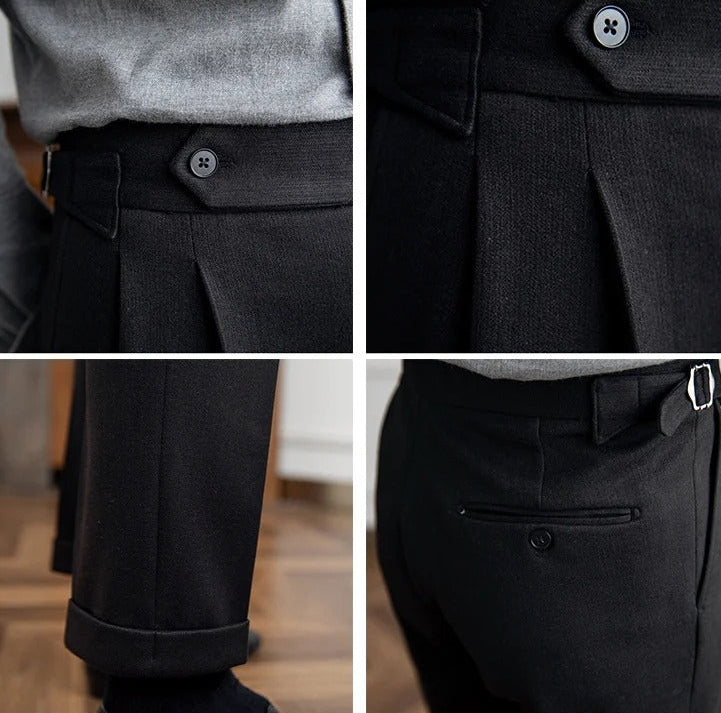Torino High-Waisted Trousers