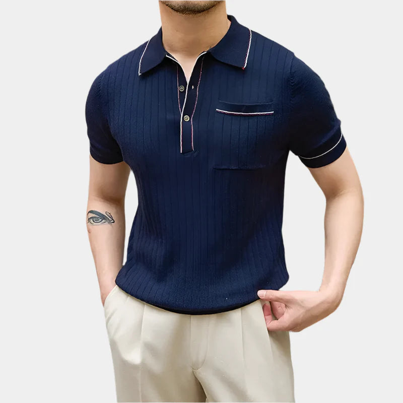 Stefano Knit Polo Shirt