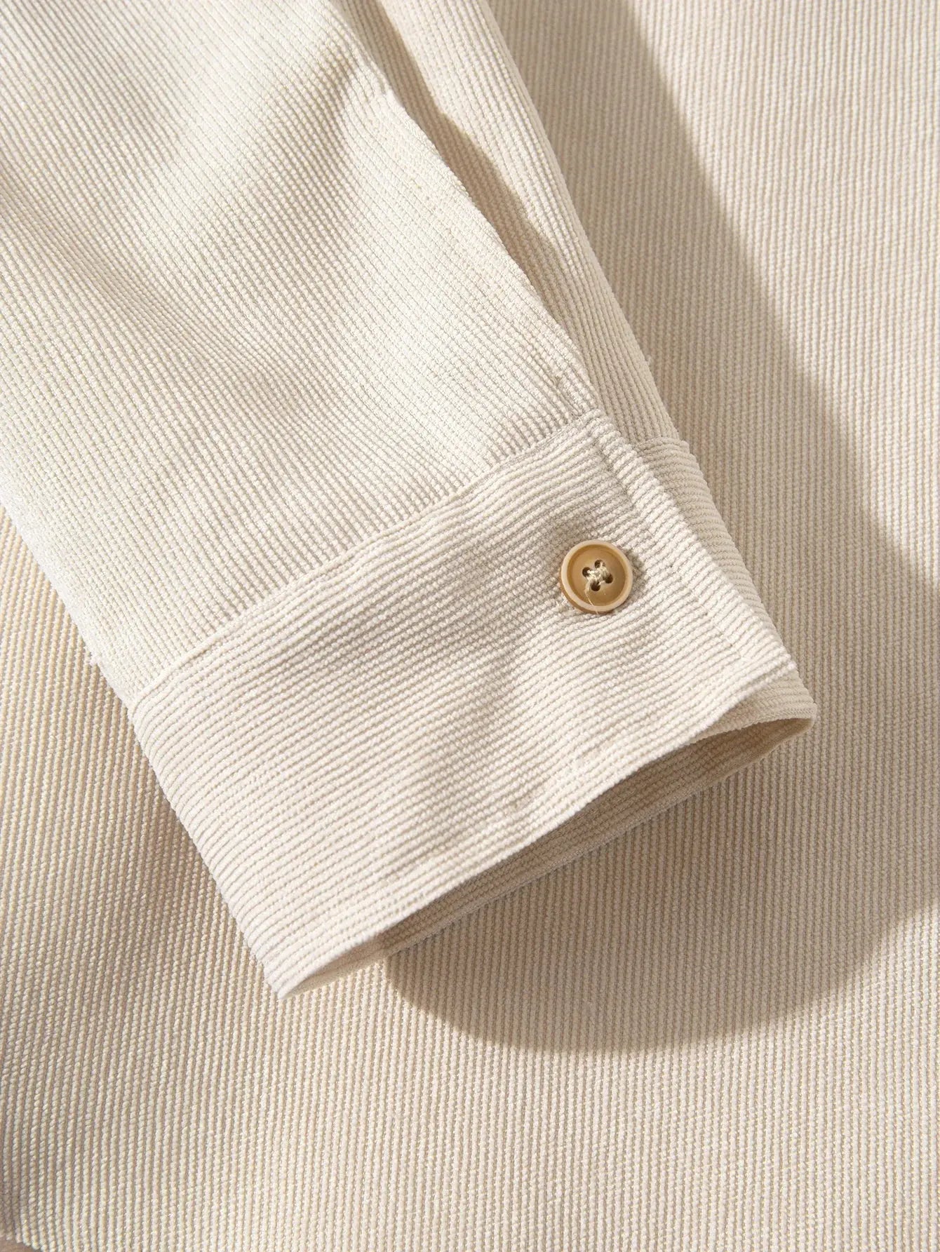 Prestige Solid Corduroy Shirt