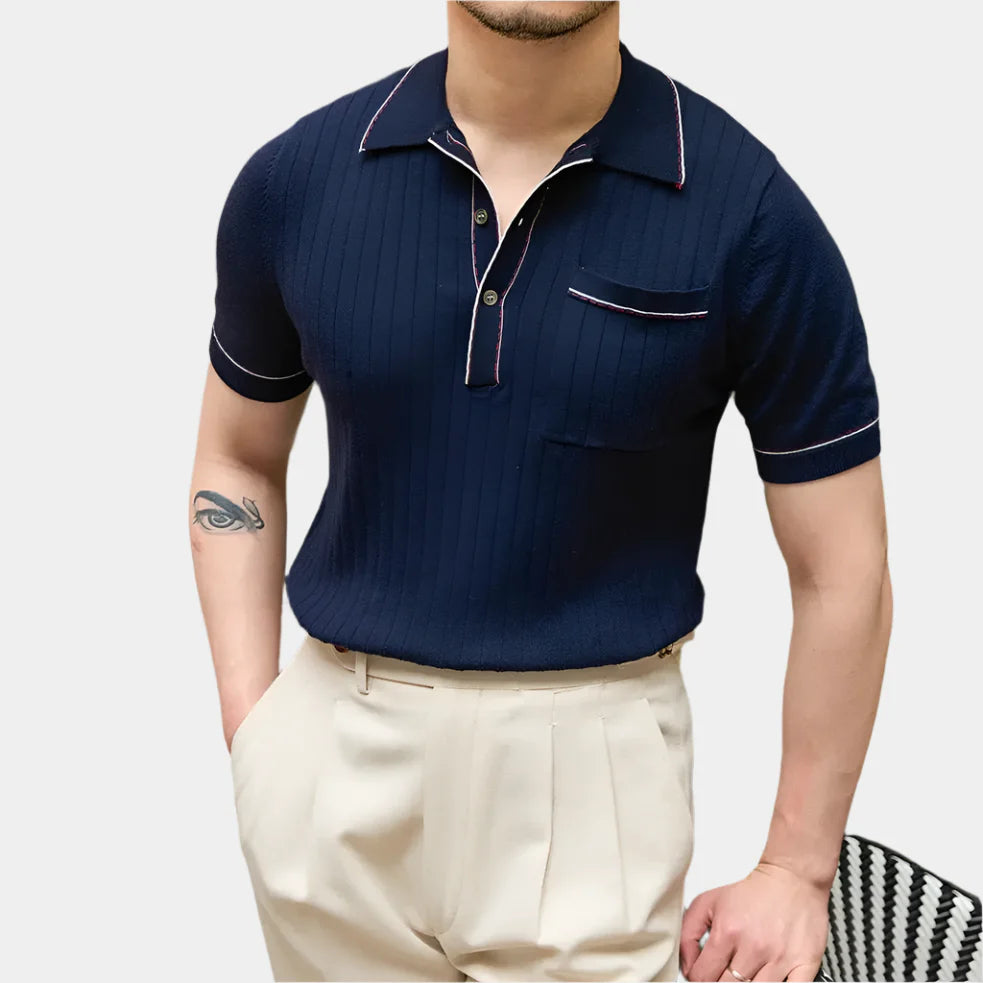 Stefano Knit Polo Shirt