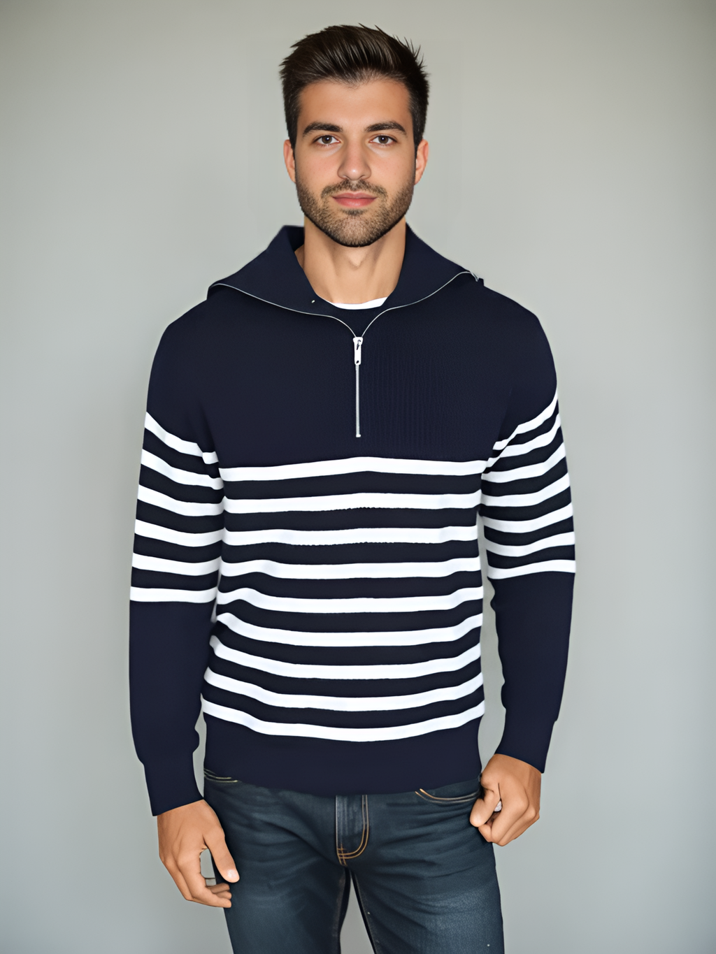 Strato Classic Zip Sweater