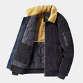 Velvet Corduroy Bomber Jacket