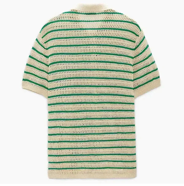 Santorini Crochet Shirt