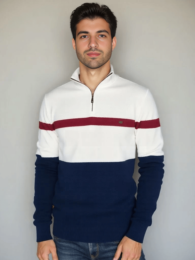 The Royal Quarter-Zip Sweater