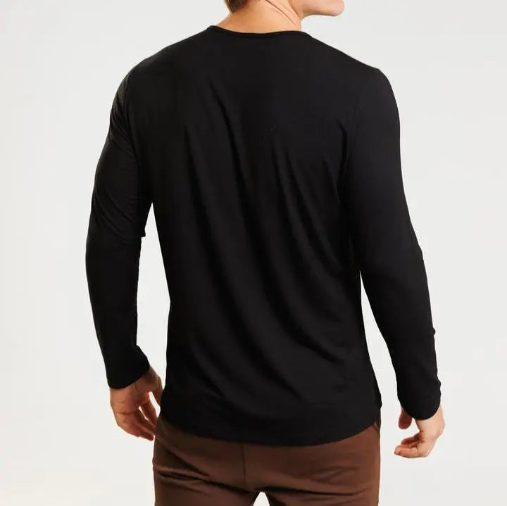 Torino Henry Neck Long Sleeve