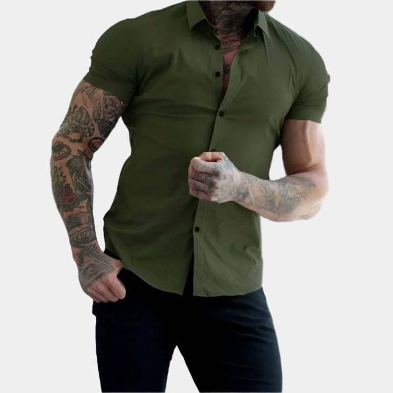 Anti-Wrinkle Short Sleeved Polo