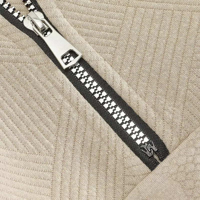 Timeless Elegance Quarter Zip Sweater